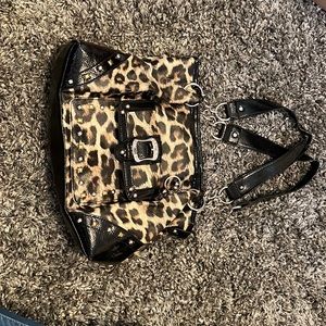 Cheetah print style purse by Kathy Van Zeeland
